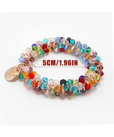 4 Pieces Crystal Hair Accessories Elastic Stretch Hair Bands Pearl Rhinestone Headbands Hair Accessories for Women and Girls Fashion Hair Accessories for Women - Buy Online on GoSupps.com