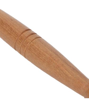 Ergonomic Wooden Foot & Hand Massage Stick - Portable 2-End Manual Massage Tool for Home Travel & Office - Buy Online on GoSupps.com