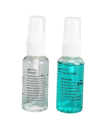 Clean & Hydrate Waxing Kit - Pre Wax Cleanser & Post Oil for Smooth Calm Skin - Buy Online on GoSupps.com