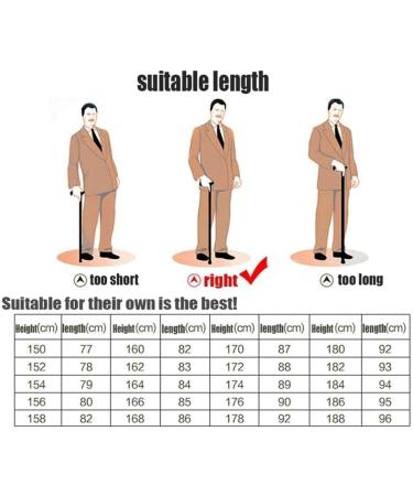 Canes Cane Elderly Telescopic Stable Non Slip Lightweight Height Adjustable Silver Cane Men and Women A A Cane Practical Star of Light - Buy Online on GoSupps.com