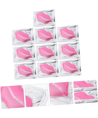 GALPADA 20pcs Lip Mask Lip Overnight Gentle Overnight Dry Skincare Care Cosmetic Products Women Products Supplies Collagen Material Pink - Buy Online on GoSupps.com