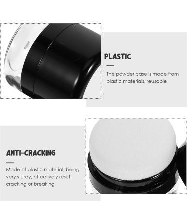 Beaupretty Makeup Powder Loose Powder Body Butter Body Powder Sample Containers Makeup Containers Sample Jars Empty Powder Jar Powder Holders Containers with Lids Plastic Bracket Small Travel - Buy Online on GoSupps.com