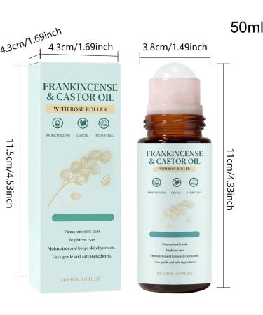 Huile Visage | 50ml clat Fermet Roller Huile Hydratante Visage Cadeau Femme Joues Contour des Yeux Voyage Maison Quotidien - Buy Online on GoSupps.com