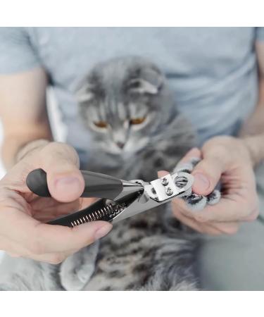Mumusuki Pet Nail Clipper for Cats and Dogs | Professional Grooming Tool for Puppies Kittens Rabbits & Small Pets (Black) - Buy Online on GoSupps.com
