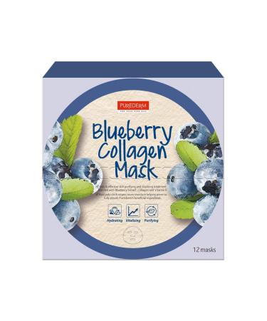 Purberm - Blueberry Collagen Mask