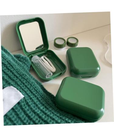 JECOMPRIS Linsenhaster: Stylish Contact Lens Case with Mirror | Cute & Compact Eye Lens Organizer | Travel-Friendly Container for Safe Storage - Buy Online on GoSupps.com