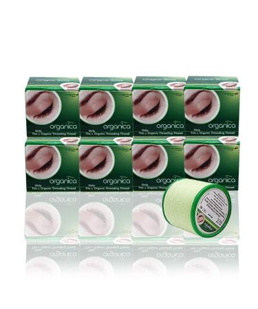 Buy Organica Eyebrow Thread Box of 8 Spools - Premium Quality for Flawless Brows | International Shipping Available - Buy Online on GoSupps.com