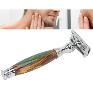 Double Edge Safety Razor - Men's Reusable Manual Shaving Razor Handle | Smooth & Clean Shave | Eco-Friendly Home Salon Tool - Buy Online on GoSupps.com