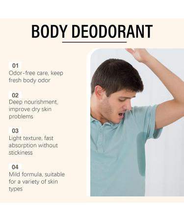  Generisch Antiperspirant for Men Anti-Sweat and Odour Proof 60g Anti-Odor Cream with Daily Care for Sports Travel - Buy Online on GoSupps.com