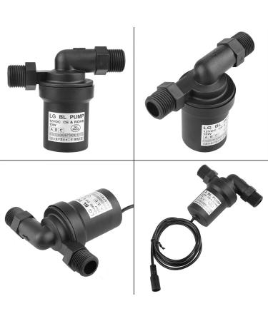 Buy Solar High Temperature Water Pump 12V 10W - Brushless Submersible Hot Circulation Pump Low Noise 1/2 Thread - Ideal for International Shipping - Buy Online on GoSupps.com