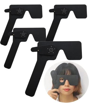 Soaying 20 Pcs Ophthalmic Eye Occluder for Ophthalmologists Orthoptists Optometrists Eye Exam Tool (Black) - Buy Online on GoSupps.com