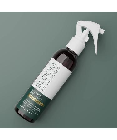 Bloom Health Goods Rice Water & Rosemary Spray - Strengthen, Moisturize & Thicken Hair and Skin Naturally - For Dry, Oily, Thinning, and Damaged Hair Types - Buy Online on GoSupps.com