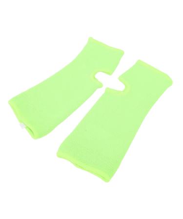 Ankle Socks Ankle Compression Sleeve Tight and Flexible Fit 1 Pair for Workout (S) Green S Green