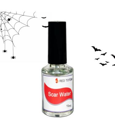 Jingmiger Liquid Scar Makeup - Long Lasting Solution 15ml Cosmetic Water for Scars For Halloween Stage Performance Cosplay Cinema Theatre