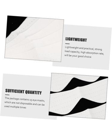 minkissy 60 Sheets Eye Mask Portable Eye Patches Moisturizing Eye Pads Disposable Eye Stye Eye Drops Eye Beauty Paper Anti Wrinkle Patches White Household Paper Film Non-woven Fabric - Buy Online on GoSupps.com