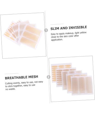 Didiseaon 50 Sheet Lace Double Eyelid Sticker Makeup Tape Invisible Eyelid Tapes Stickers Invisible Double Eyelid Sticker Beauty Products Second Generation Breathable Medical Tape - Buy Online on GoSupps.com