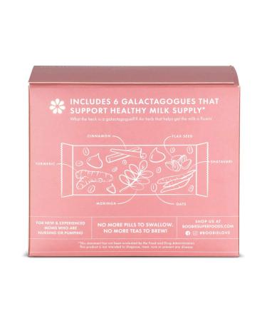Boobie Bar Superfood Lactation Bars - Fenugreek-Free, Gluten-Free, Dairy-Free, Vegan Snacks for Increased Milk Supply - Oatmeal Chocolate Chip (1.7oz, 6 Count) - Buy Online on GoSupps.com