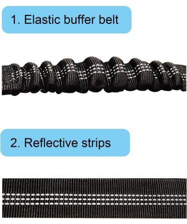 Dog Seat Belt Car - Adjustable Car Harness for Small to Medium Dogs | Puppy Car Safety Belt & Accessories in Black - Buy Online on GoSupps.com