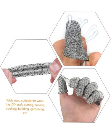 FRCOLOR 50 Pcs Anti-Cut Finger Cots - Cut Resistant Thumb Guards & Sleeves for Maximum Protection - International Shipping Available - Buy Online on GoSupps.com