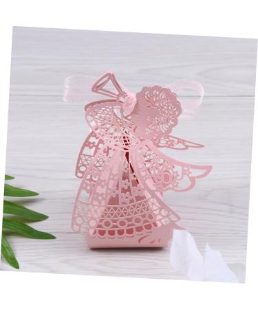 SHINEOFI 50pcs Pink Gift Boxes Wedding Candy Box 1 count (Pack of 1) Pink - Buy Online on GoSupps.com