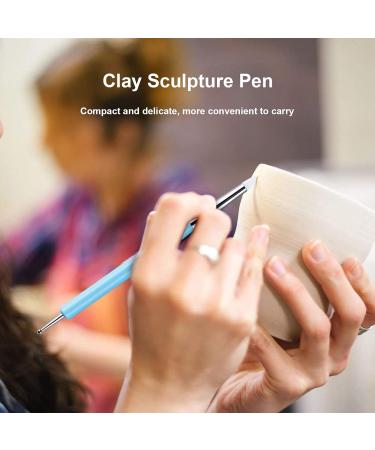 Moum Routes Clay Dot Tools 5-Piece Silicone Pen Set for Sculpting Nail Art Ceramic Crafts & Oil Painting - Buy Online on GoSupps.com