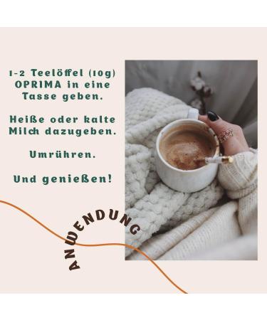 OPRIMA Cocoa powder drink 1kg about 100 cups chocolate to drink per sachet instant soluble powder easy to mix with milk ready to drink - Buy Online on GoSupps.com