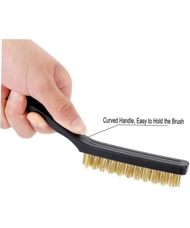 Mobestech 2 Nylon Wire Brush Set - Stainless Steel Cleaning Brushes for Welding Automotive & Antistatic Use - Buy Online on GoSupps.com