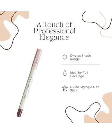 Matte Lip Liner - Retractable Slim Pencil | Longwear Smudge Proof & Waterproof Colors for Precise Contouring - International Shipping Available - Buy Online on GoSupps.com