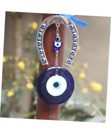 Zerodeko 1pc Blue Eyes Pendant Turkish Evil Eye Beads Birthday Gift Crystals Beads Wallet Keychain Decor Turkish Devil s Eye Pendant Devil Eye Diamond Driving Recorder Alloy - Buy Online on GoSupps.com