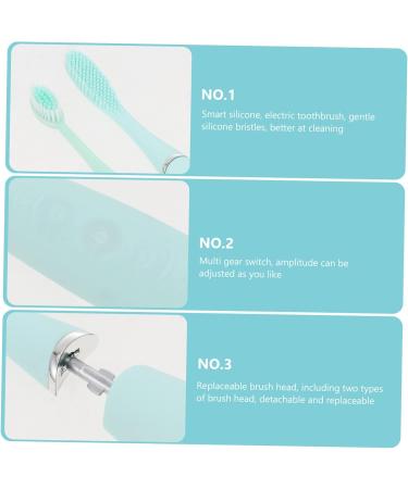 Ultechnovo Automatic Electric Toothbrush for Adults & Kids - Green | Household & Child-Friendly 1 Pack - Buy Online on GoSupps.com