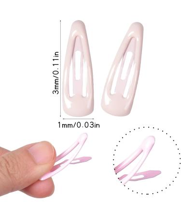 Jinlaili 30 Pcs Baby Snap Hair Clips - Colorful Metal Barrettes for Toddlers and Baby Girls - Buy Online on GoSupps.com