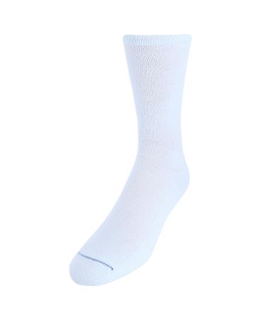 Dr. Scholl's Men's Big and Tall Diabetic & Circulatory Crew Work Socks (4 Pairs)