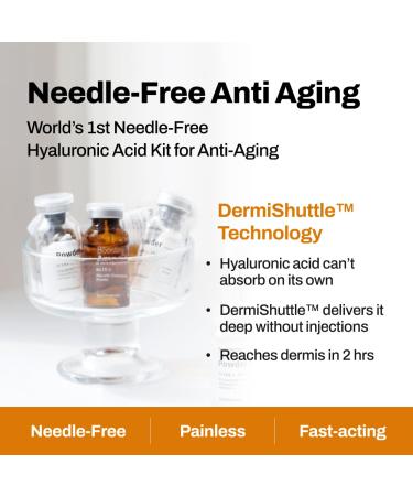 JEU'DEMEURE DermiShuttle Lifting Kit - Anti Aging Serum Face Serum for Firming Anti Wrinkle Skin Elasticity Hydrating with Collagen Peptides Korean Skincare (8 Weeks) 8 Weeks Supply - Buy Online on GoSupps.com