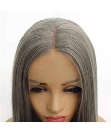 Medium Long Straight Hair Wig Set | Front Lace Monochrome Chemical Fiber Wig for International Shipping - Buy Online on GoSupps.com
