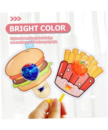 TOPBATHY 168 Pcs Lollipop Paper Card Christmas Lollipop Christmas Ornament Christmas Decor Wedding Lollipop Decoration Paper Decorations Cards Gift Lollipop Holders Student Bracket Cartoon - Buy Online on GoSupps.com