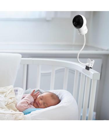 HOLACA Baby Monitor Camera Holder for eufy SpaceView Baby Monitor | 5 Inch LCD Display | Clip Mount for Crib | White - Buy Online on GoSupps.com
