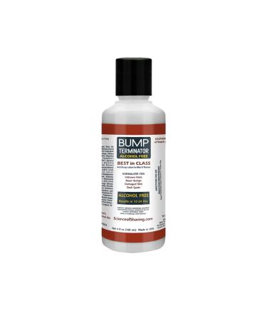 BREEJ Bump Terminator Alcohol-Free Bumps Lotion Razor Bump Treatment for Men & Women (4 Fluid Ounces)