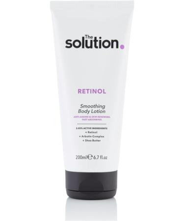 Solution Retinol Smoothing Body Lotion 200ml - Brighten & Smooth Skin - Buy Online on GoSupps.com