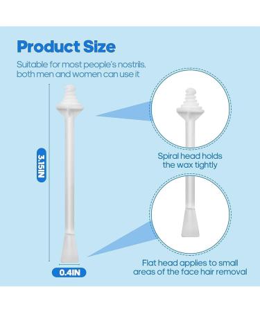 Buy 50 Nasal Wax Applicators & Nose Hair Removal Sticks - Effective Cleaning for Men & Women - International Shipping Available - Buy Online on GoSupps.com