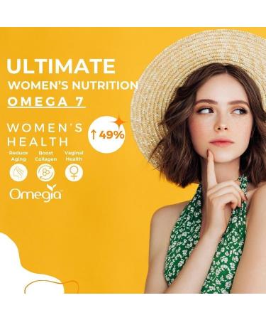 Barlowe's Herbal Elixirs Omegia Seaberry | Sea Buckthorn | Complete Omega 3, 6, 7, 9 Fatty Acids | 500mg Per Capsule | 60 Veggie Capsules | Glass Bottle | Stearate Free - Buy Online on GoSupps.com