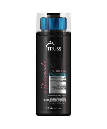 Truss Miracle Conditioner - Anti-aging  Color Safe  Repair Conditioner with Amino Acids  Lipids to Increase Elasticity  Strengthen Hair  Adds Shine  Frizz Control  & Repairs Chemical Damaged Dry Hair