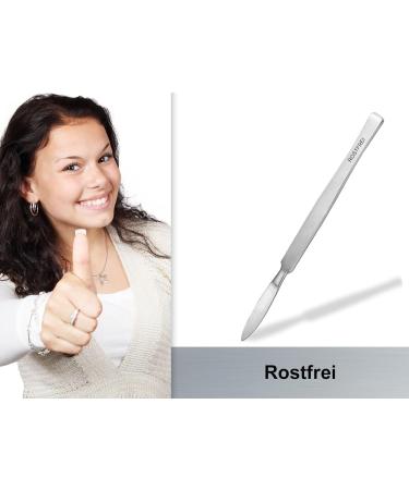 Professional Stainless Steel Hornhautschaber - Corneal Remover for Gentle Foot Care & Pedicure - Buy Online on GoSupps.com