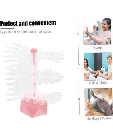 FOMIYES Nail Stands for Nail Art Spiral Nail Practice Holder Nail Practice Display Stand Nail Tips Display Holder Spiral Nail Display Stand Spiral Nail Art Stand Acrylic Bracket Modeling - Buy Online on GoSupps.com