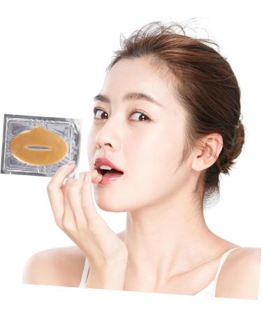 Ipetboom 25pi ces Masques L vres Exfoliants Gel Hydratant Naturel Pour Soin Des L vres Pour ges Texture L g re Et Non Grasse 9x6x0.2cm dor  - Buy Online on GoSupps.com