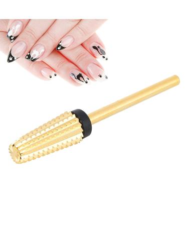 Wolfram Steel Nail Drill - Multifunction Conical Nail Polishing Accessories for Dead Skin Removal | High-Quality Round Head X #5 - Buy Online on GoSupps.com