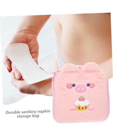Large Capacity Combination Plush Storage Bag for Menstrual Tapes - Women s Outdoor Periodica Container - Buy Online on GoSupps.com