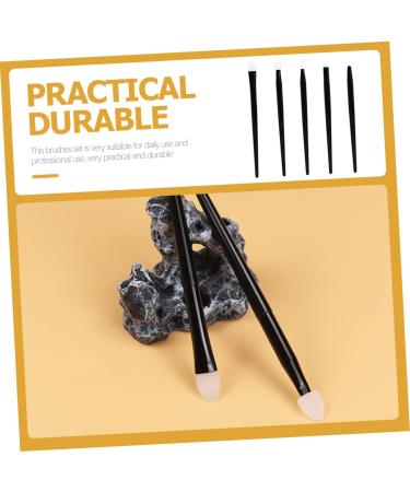 Mipcase Silicone Makeup Brush Set - Eye Smudger Concealer Lipstick & Eyeshadow Blending Brushes - Travel-Friendly Cosmetics Supplies - Buy Online on GoSupps.com