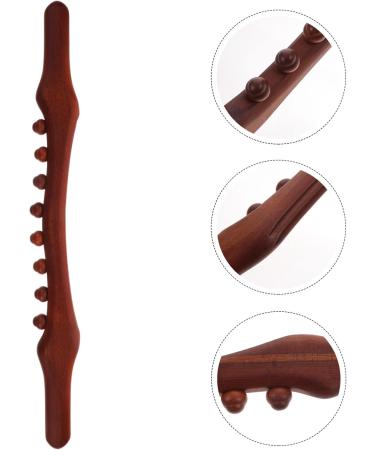 DRESSOOS Wooden Body Massager | Back Roller & Fascia Roller | Travel Massage Solution for Pain Relief - Buy Online on GoSupps.com