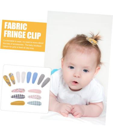 HAPINARY 10 Pairs Fabric Bang Side Clip Barrette Headdress Hair Clips for Bangs Hair Clips Hair Barrette Hair Clips Hair Clips for Hair Clips - Buy Online on GoSupps.com