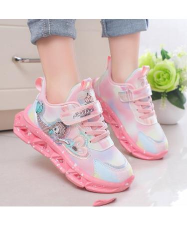 Shop Fashionable Children s Sports Shoes | Non-Slip Breathable All-Year Indoor Football Shoes for Girls & Boys - EU Size 31.5 Pink - Buy Online on GoSupps.com